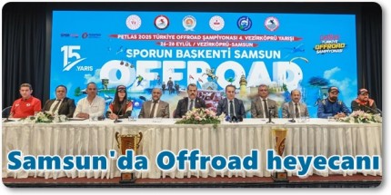 Offroad Sezonu Vezirköprü'de Devam Ediyor